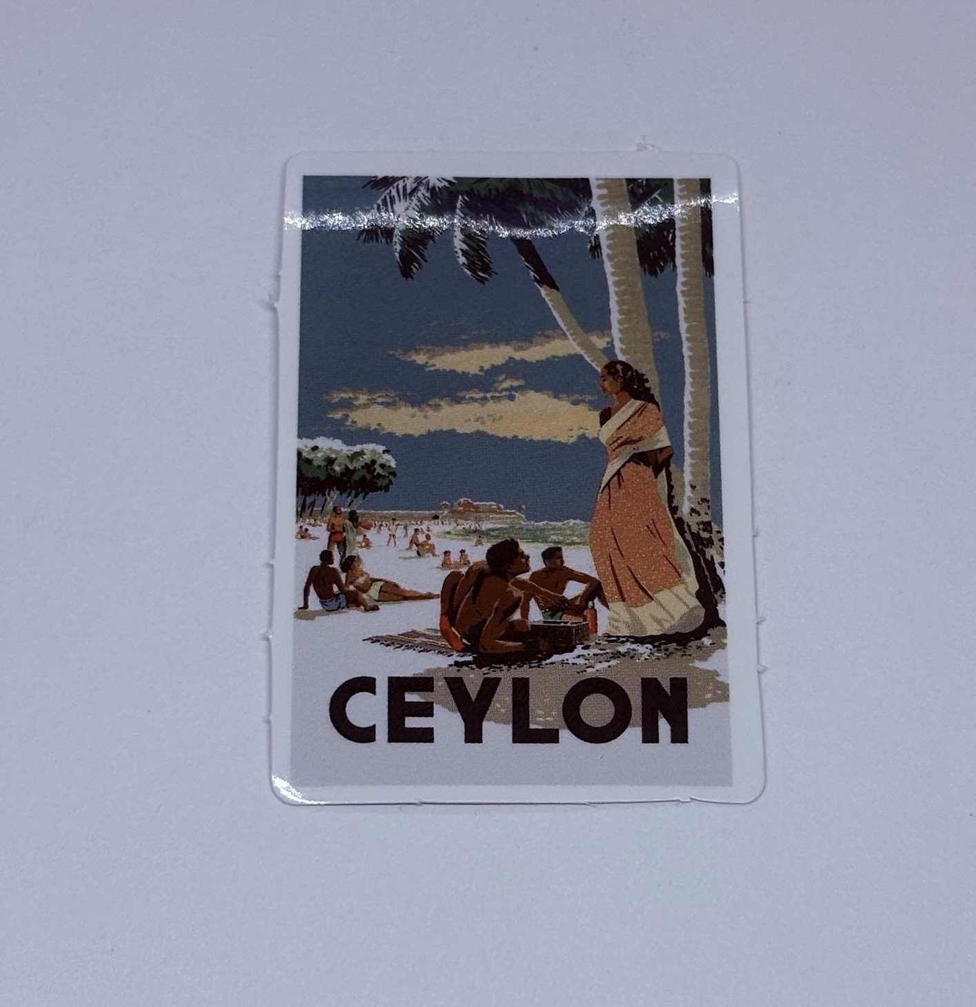 Ceylon Sri Lanka Sticker Island Tour Travel Art Decal Vinyl Country Souvenir Tc9