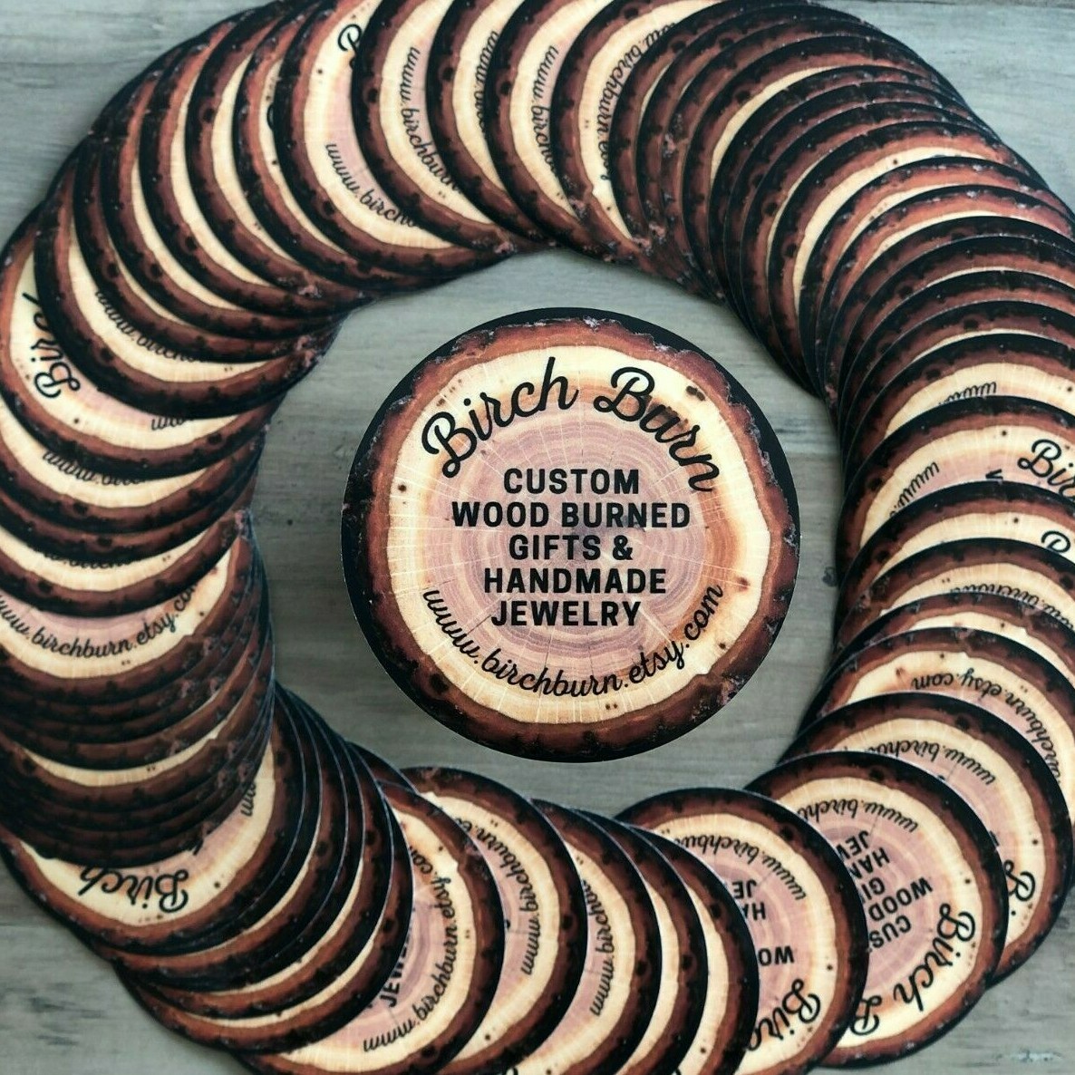 Custom circle stickers | Product Labels | Logo Stickers | Free Shipping