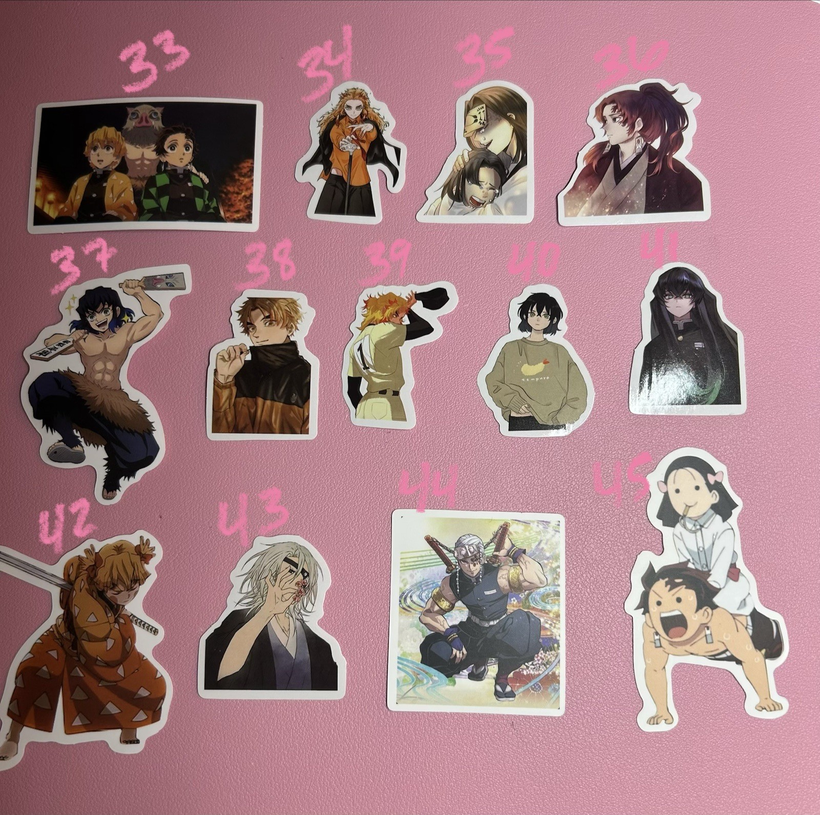 Pokémon, Demon Slayer And More Anime Stickers