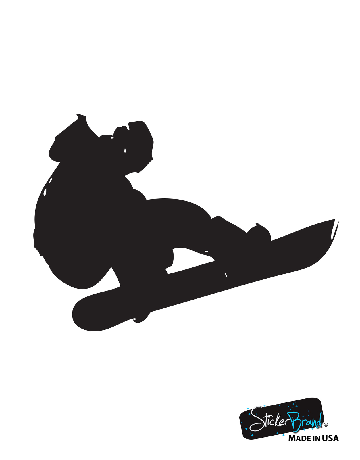 Stickerbrand Vinyl Wall Art Decal Snowboard Extreme Sports #148