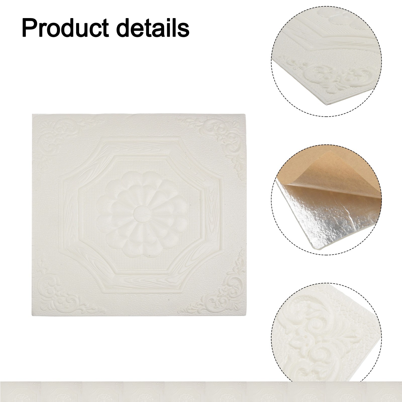 xpe foam waterproof stickers set ten pieces size thirty five centimeters