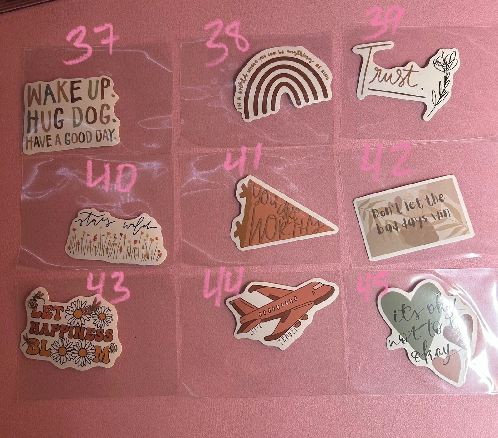 Mental health Inspirational Quote Stickers