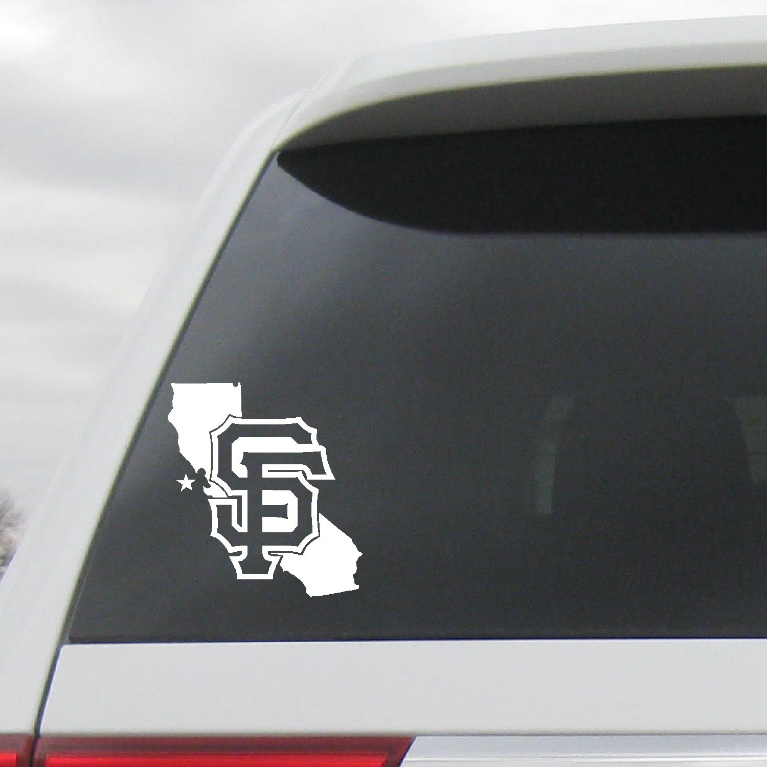 DECAL FOR SF SAN FRANCISCO GIANTS THE STATE OF CALIFORNIA VINYL STICKER