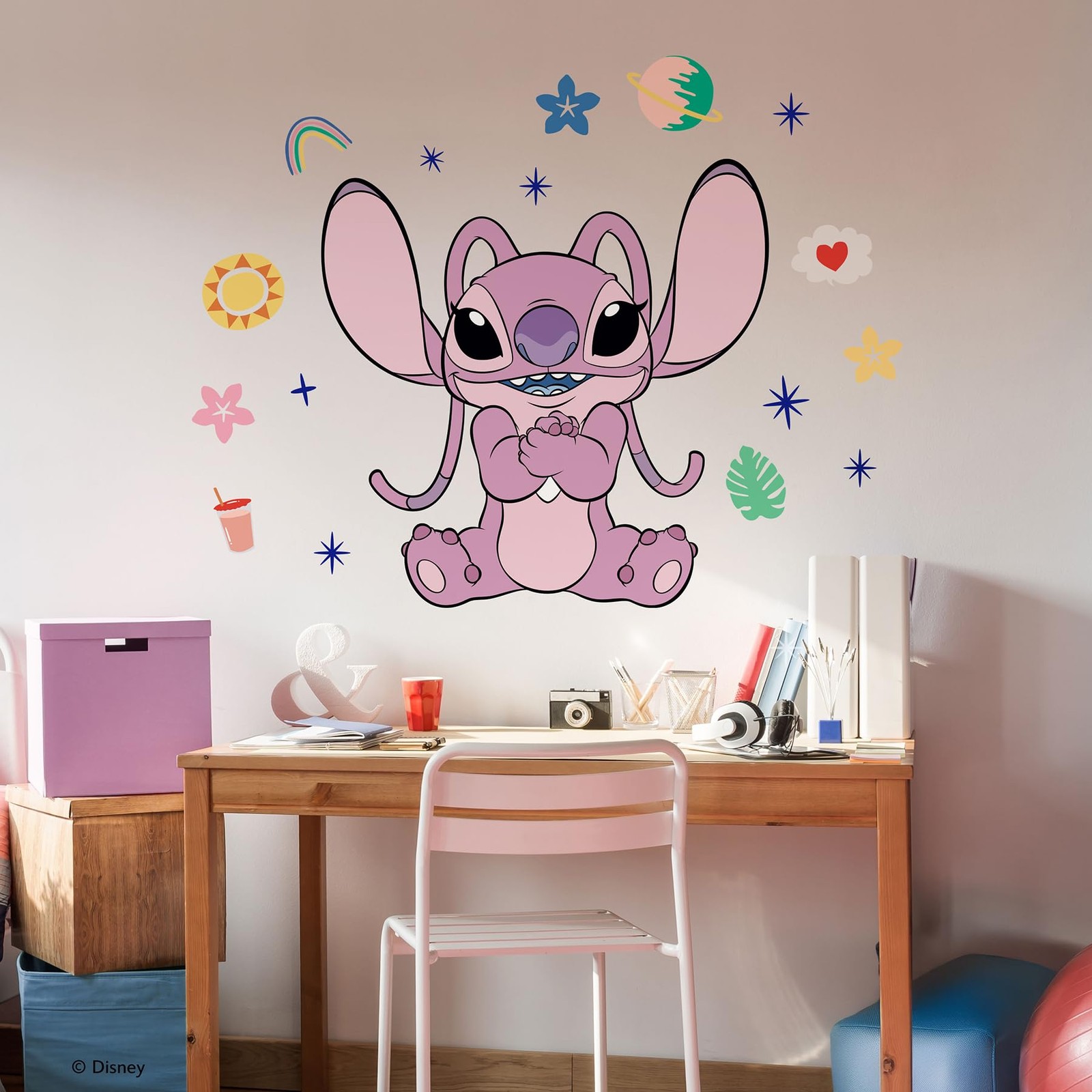 Disney Lilo & Stitch Angel Wall Decals by , RMDM5593