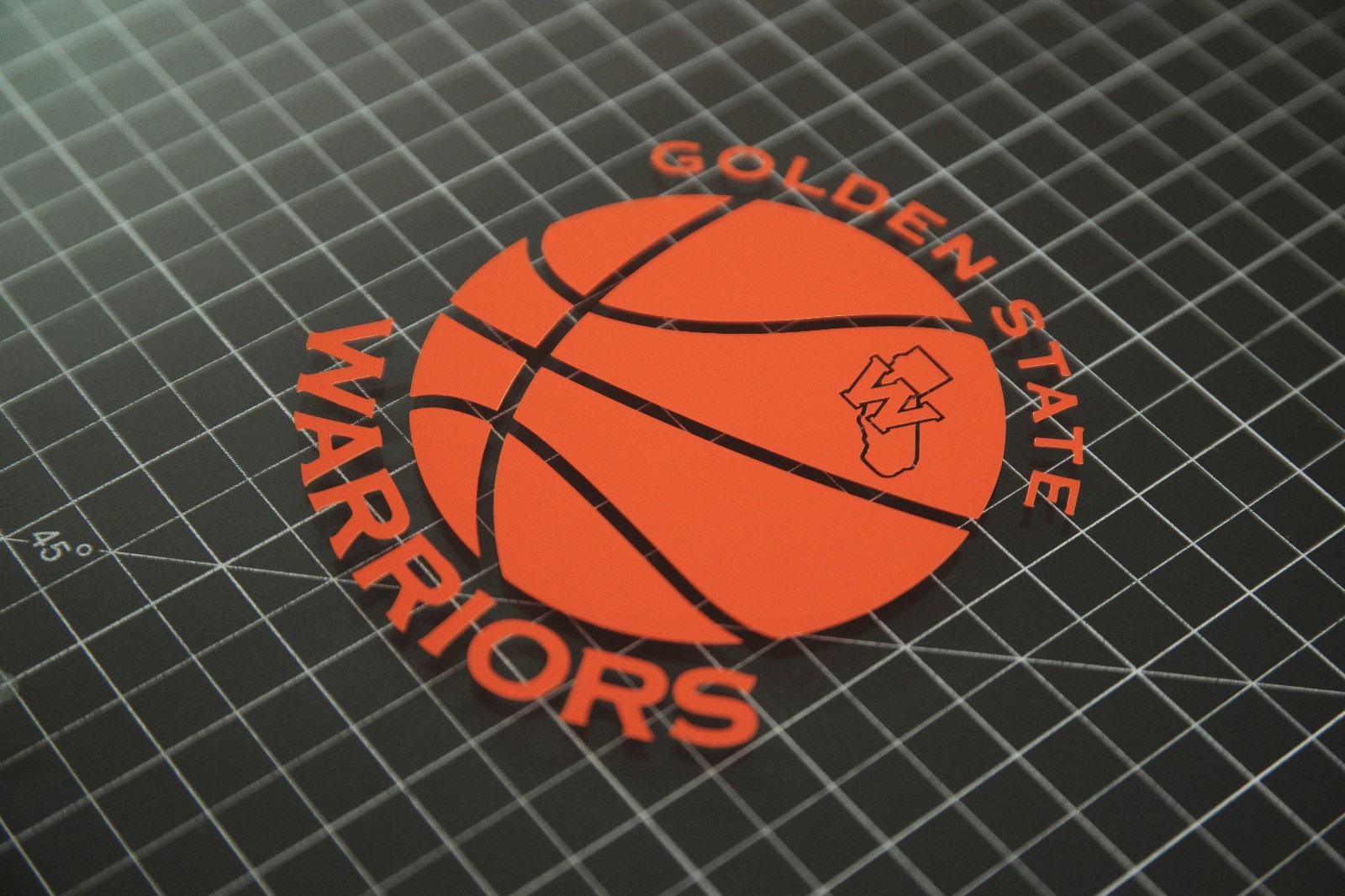 Golden State Basketball Inspired Unique Custom Design Premium Decal Sticker 6×6