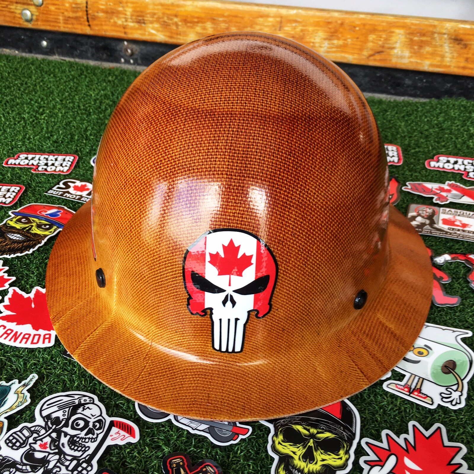 CANADA PACK Hard Hat Stickers (40) HardHat Sticker & Decals, Canadian, Canuck