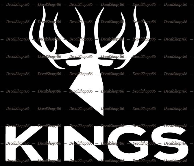 Kings Camo -Hunting/Outdoor Sports- Car/SUV Vinyl Die-Cut Peel N' Stick Decals