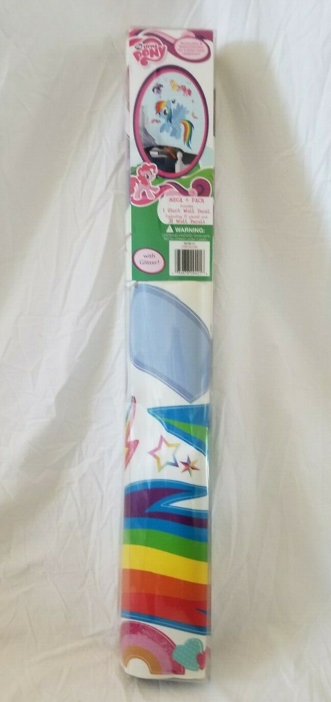 My Little Pony Mega Pack Giant Wall Decals NIP