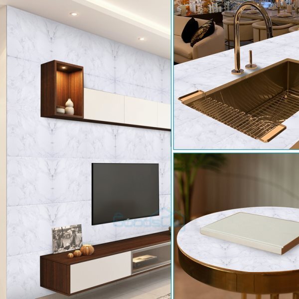 9.8ft Marble Contact Paper Self Adhesive Peel Stick Wallpaper Kitchen Countertop