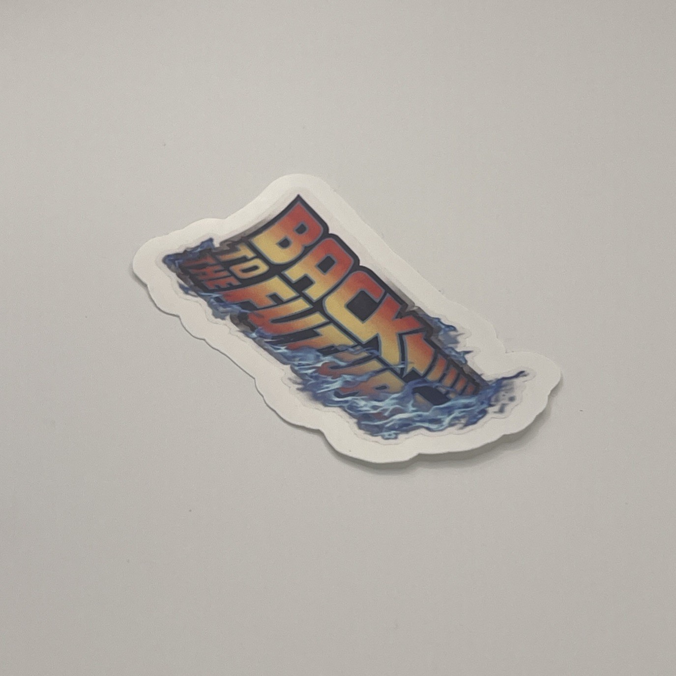 Back To The Future Premium Vinyl Sticker 1.5×3 inch