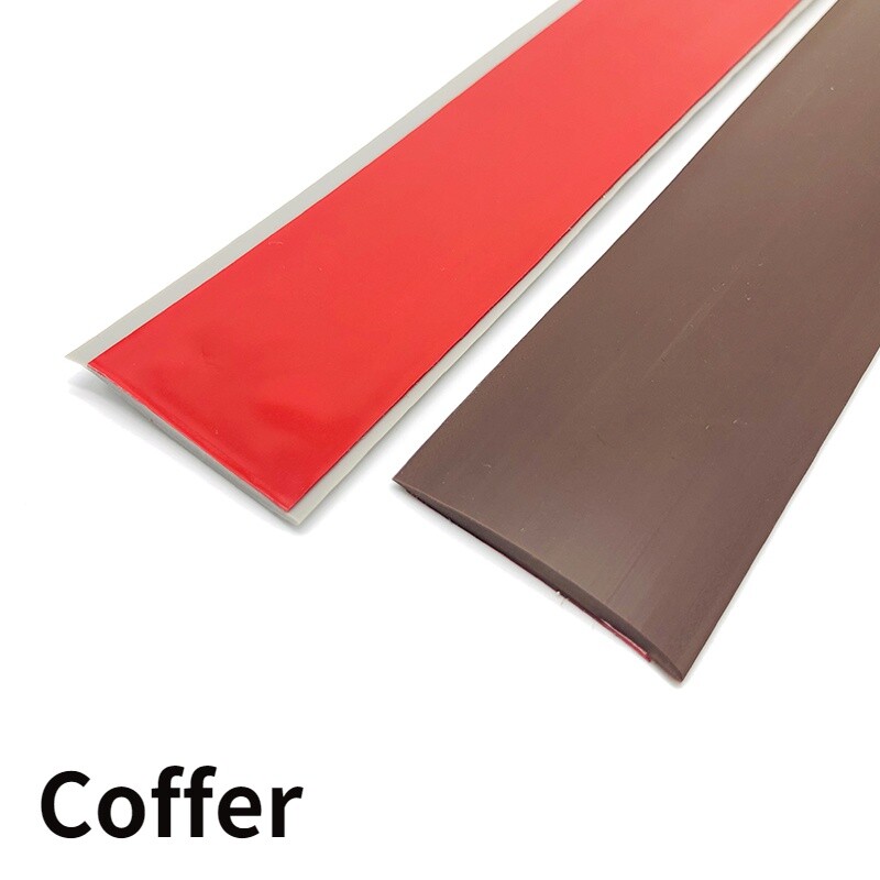 1M Self-Adhesive PVC Floor Board Edge Strip Seal Line Flat Door Threshold Trim