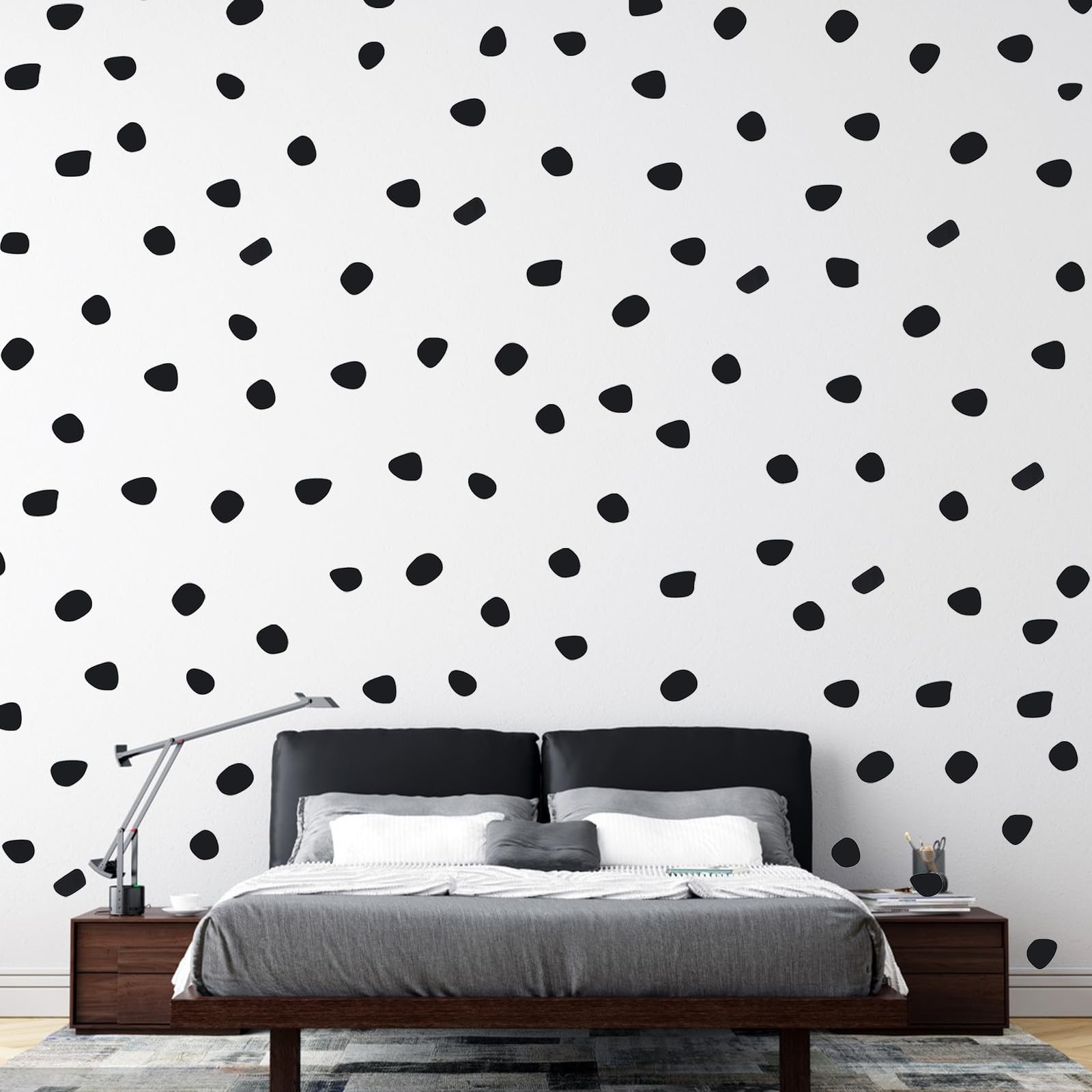 Wall Stickers Polka Dot Removable Vinyl Decals Nursery Kids Room Decor