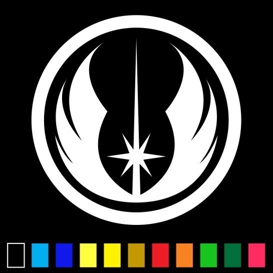 Star Wars Jedi Order Sticker Vinyl Decal Die Cut – Car Window Wall Decor