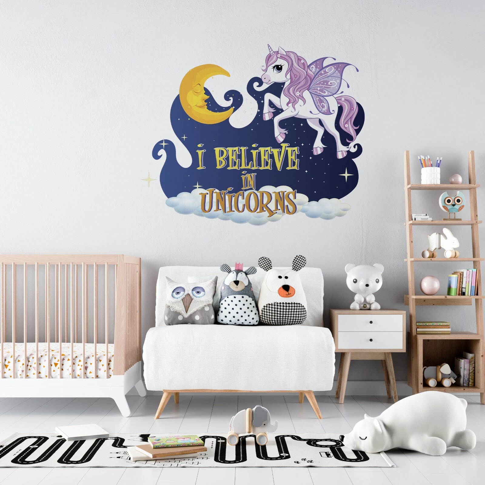 Choose Love Kindness & Rainbows Quotes Vinyl Home Nursery Wall Decoration 13×20