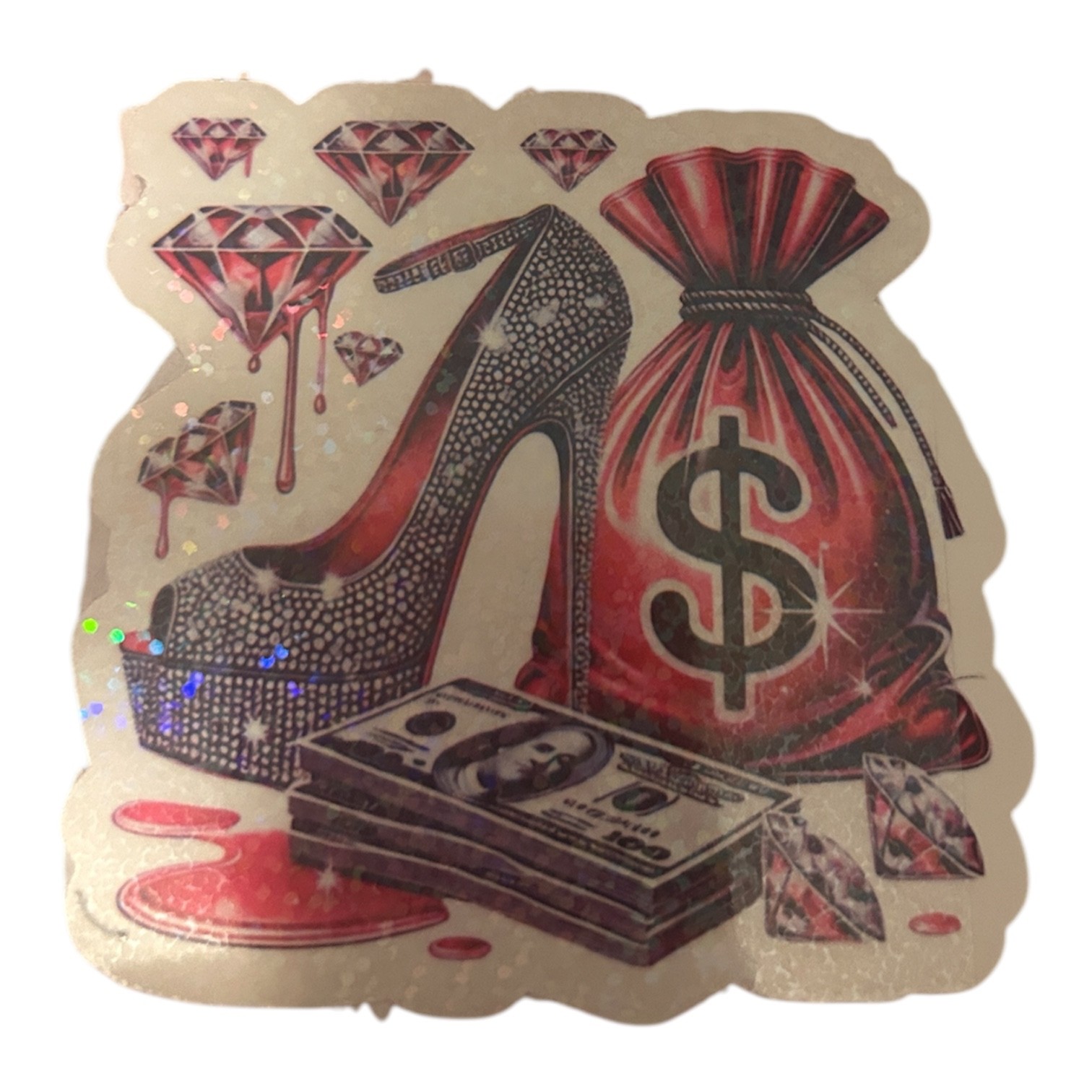 Choice of handmade High heel sticker
