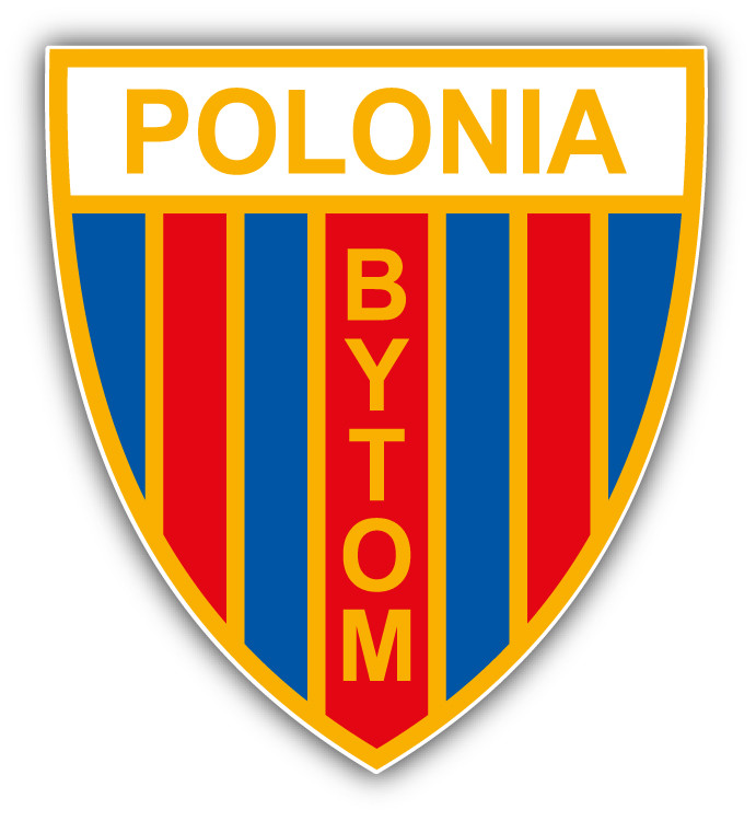 TS Polonia Bytom FC Poland Soccer Football Car Bumper Sticker Decal 4" x 5"