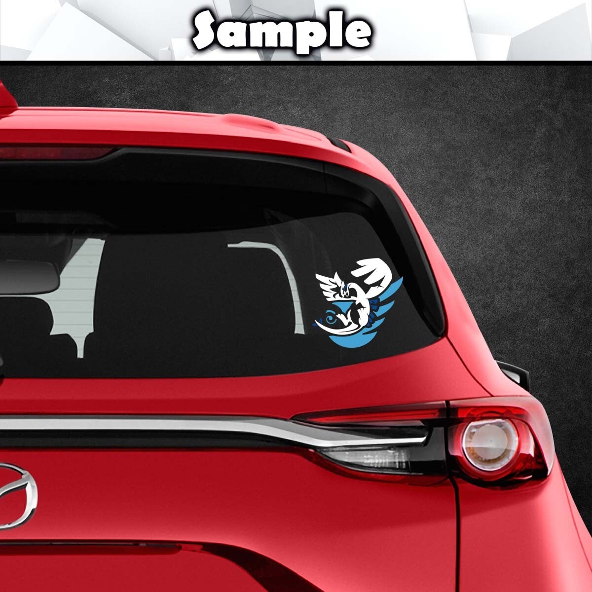 Lugia Vinyl Decal Sticker (Anime Video Game Monster Car Window Laptop PC Tower)