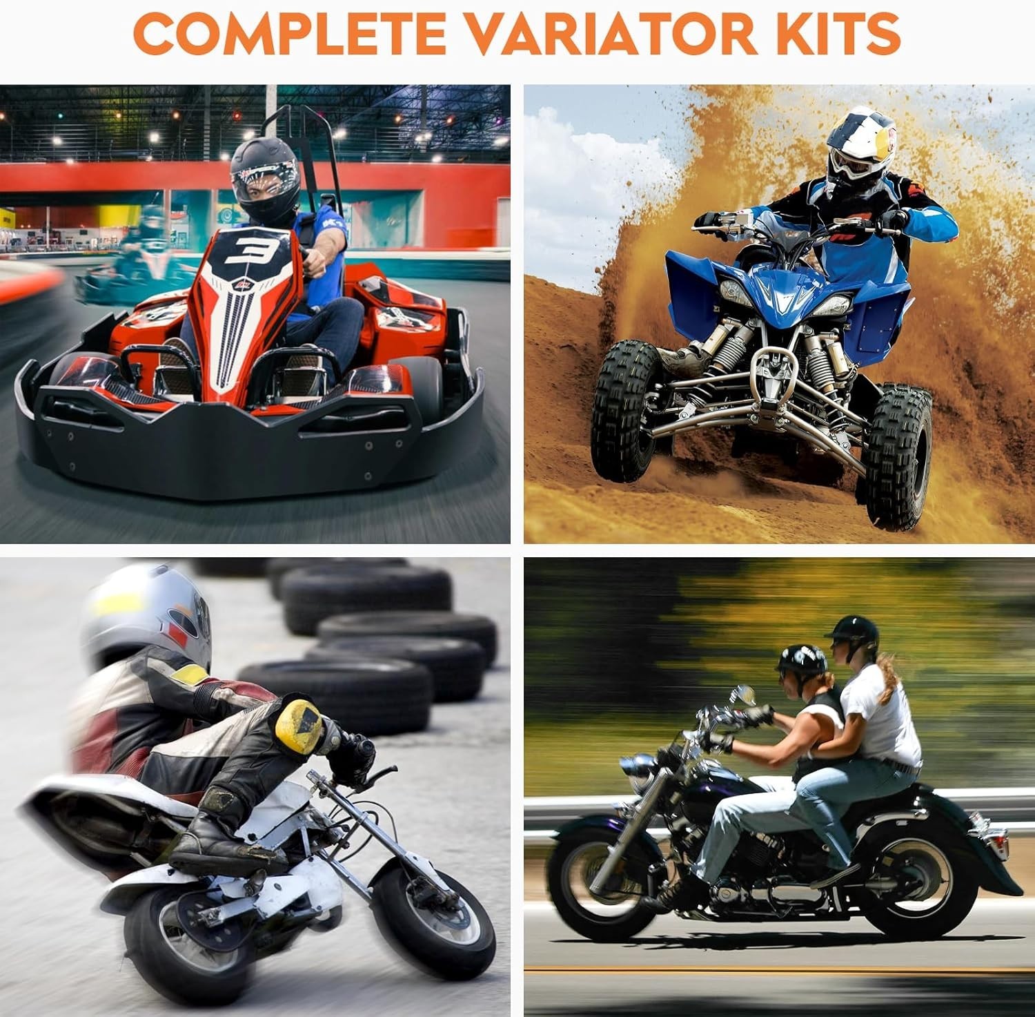 Fit for Gy6 150cc High Performance Clutch Set, Racing Scooter Variator,Fit