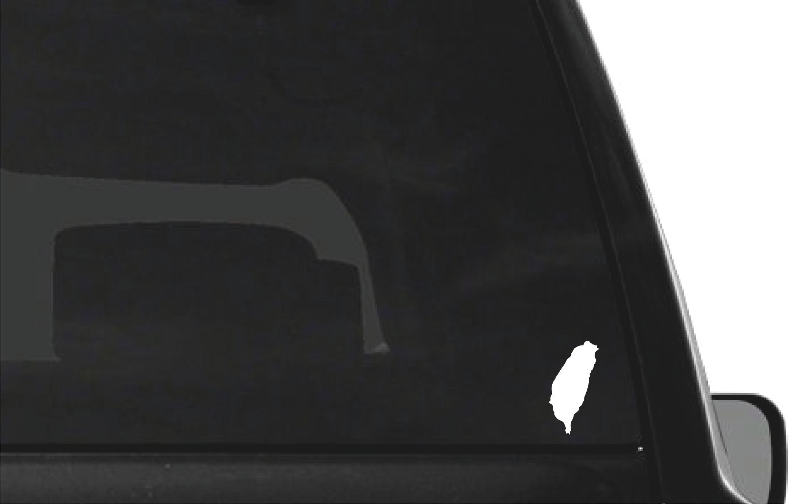 Taiwan country outline Vinyl Decal Car Window Laptop Sticker