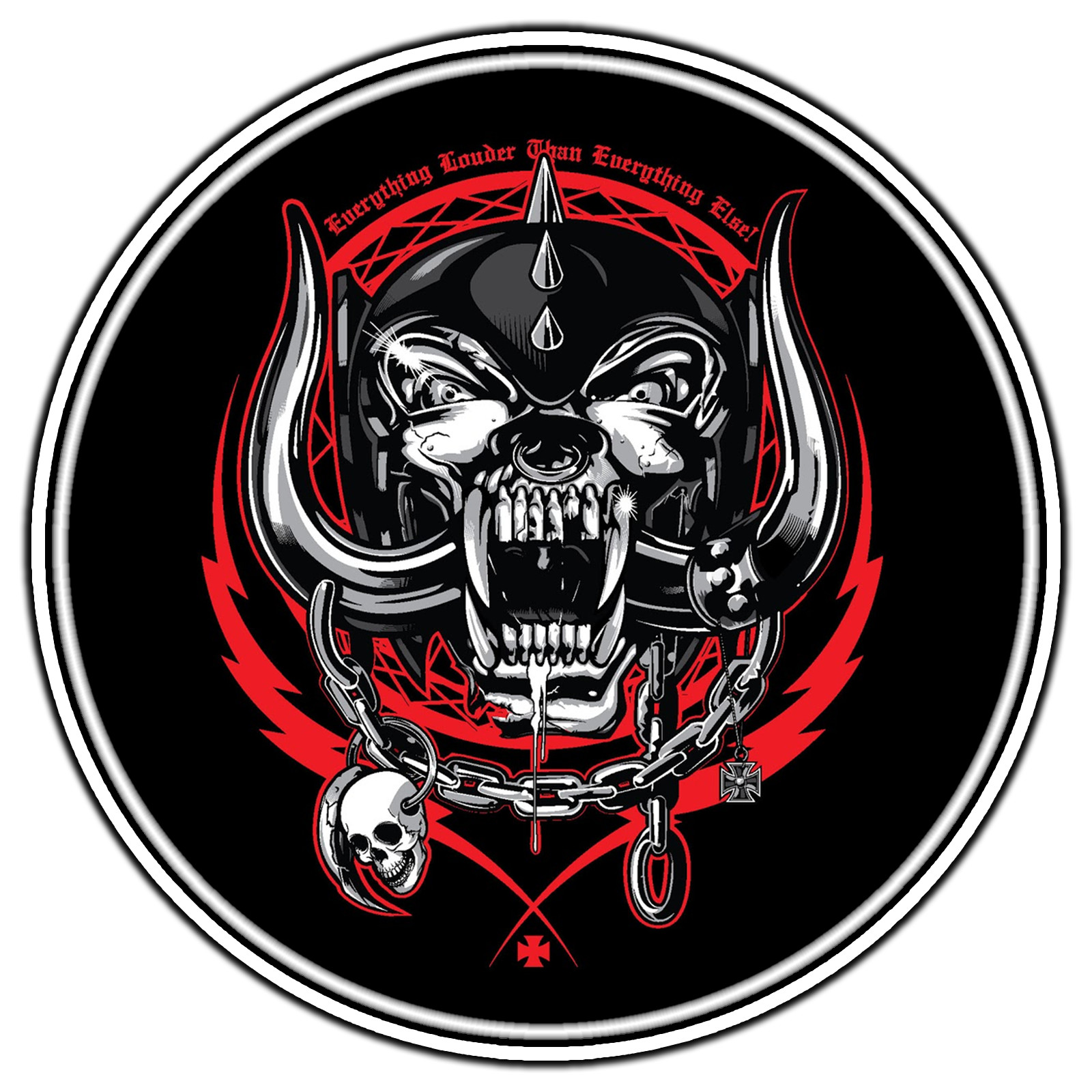 Motorhead Rock Logo #1 Sticker Waterproof Vinyl Decal Die-Cut Laptop Car