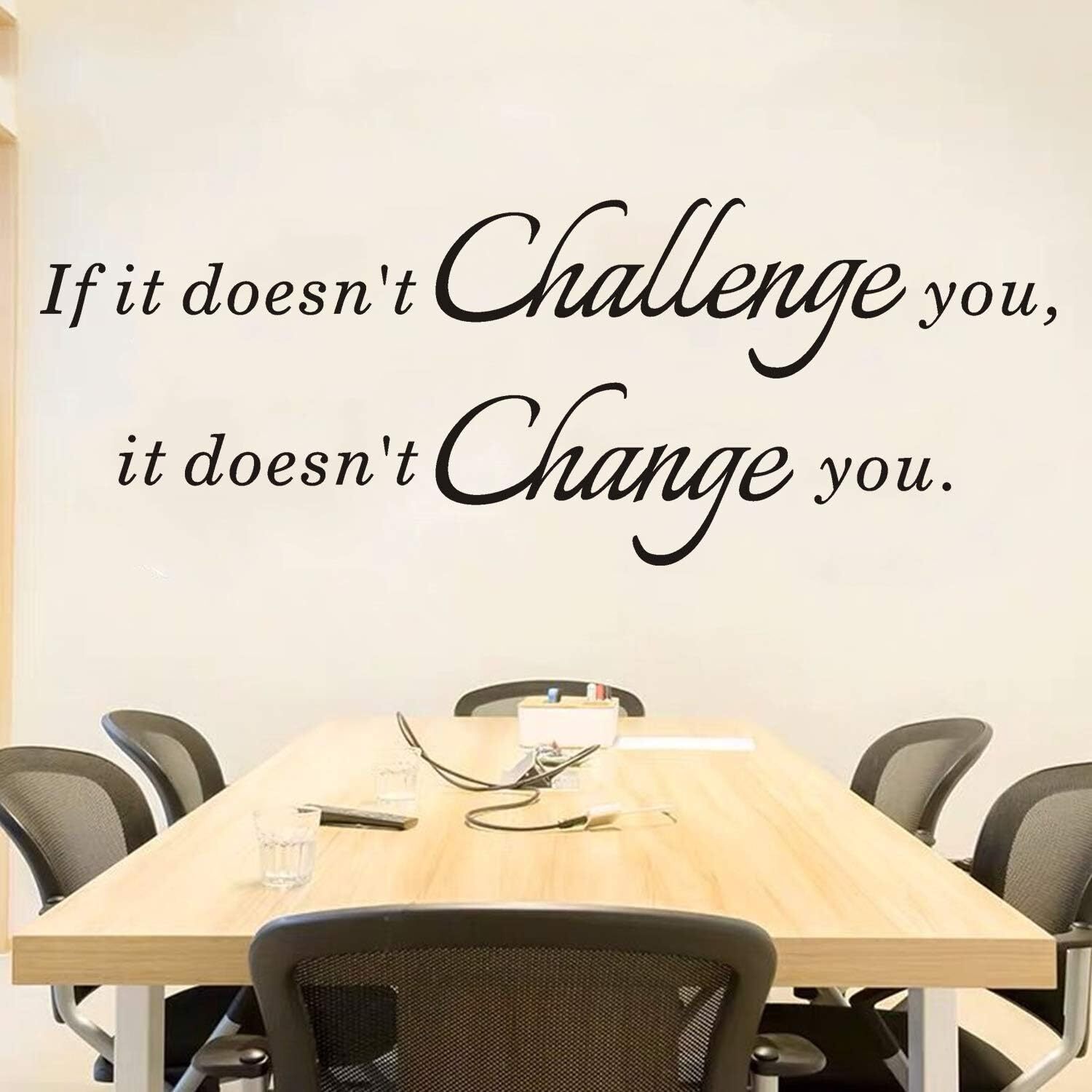 AnFigure Small, If It Doesn't Challenge You Change