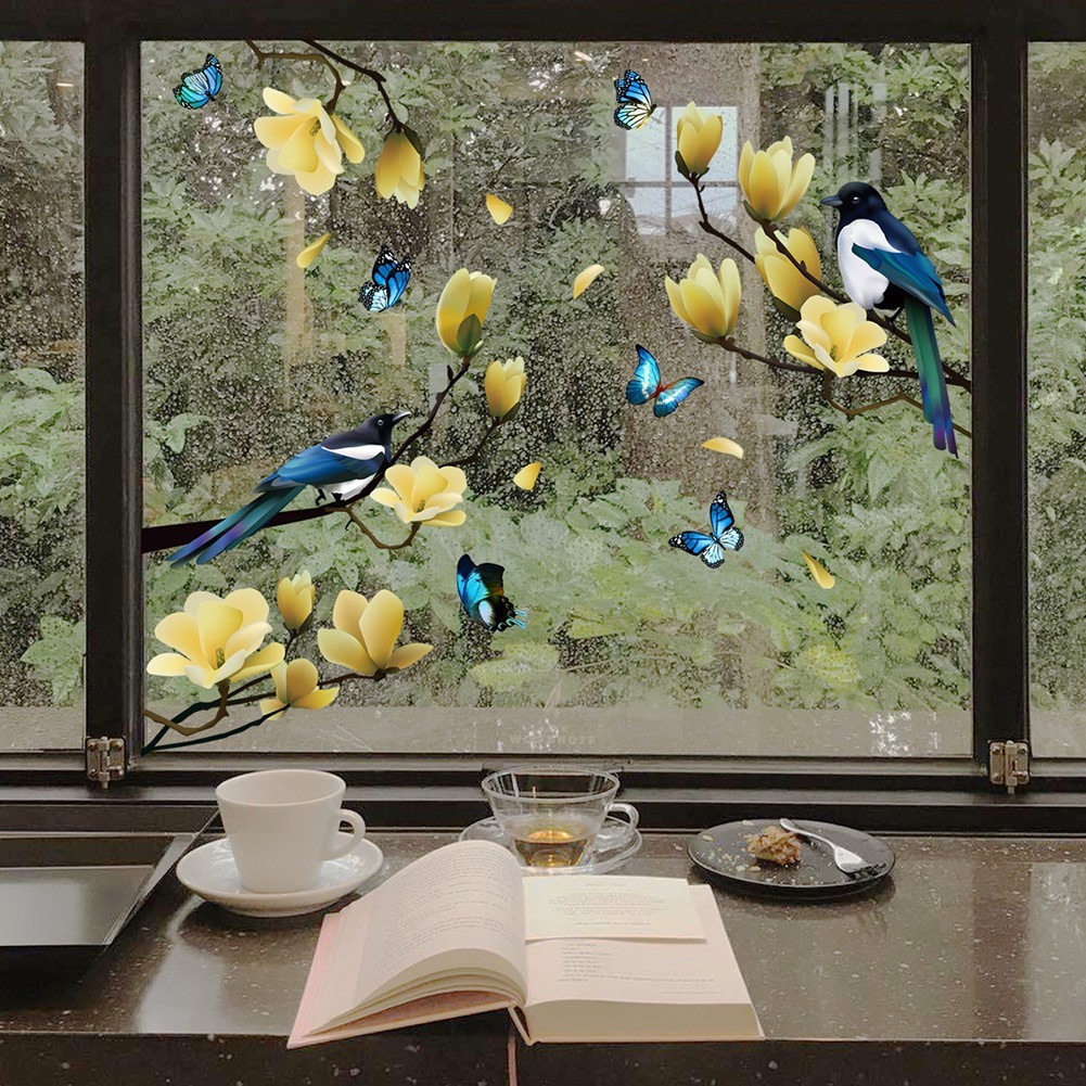 Wall Stickers Home Decor Self-adhesive Waterproof Branch Decals Decoration