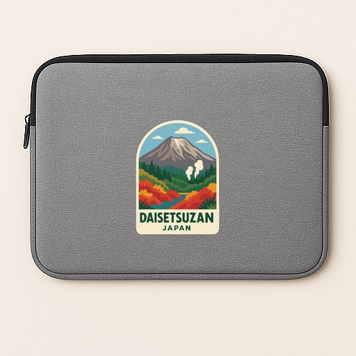 Daisetsuzan Japan Iron On Heat Transfer Vinyl HTV Die-Cut World National Parks
