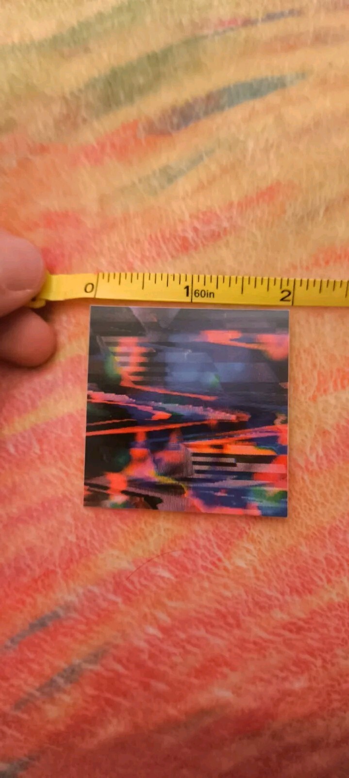 alexsmind Beautiful Chaos Custom Vinyl 2x Music Stickers 2×2 inches Square Retro