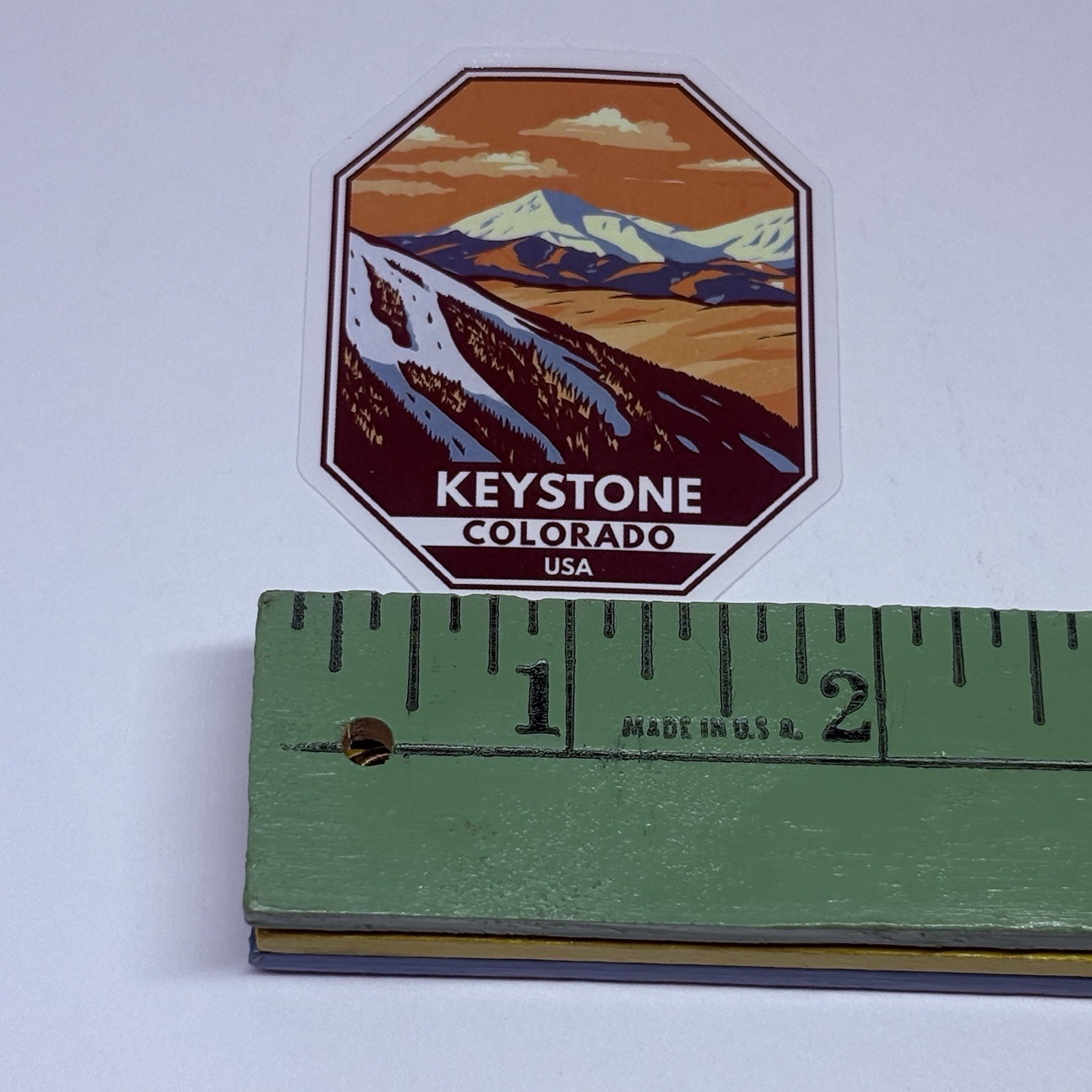 Keystone Colorado Sticker Winter Resort USA Art Decal Vinyl Country Travel Tc9