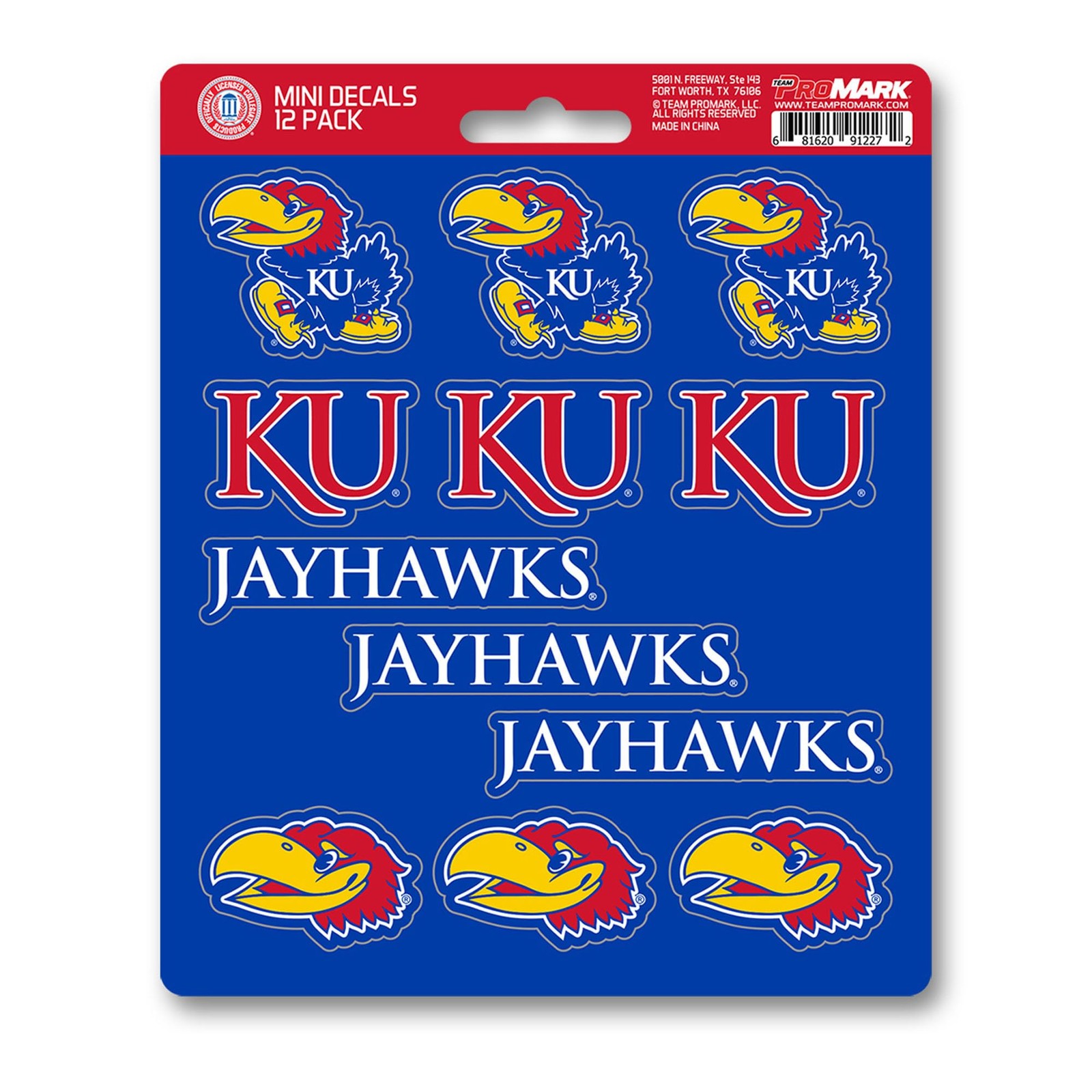 Team Spirit Mini Decal Set 12 Pack 1 Inch Vinyl Stickers For Cars Laptops