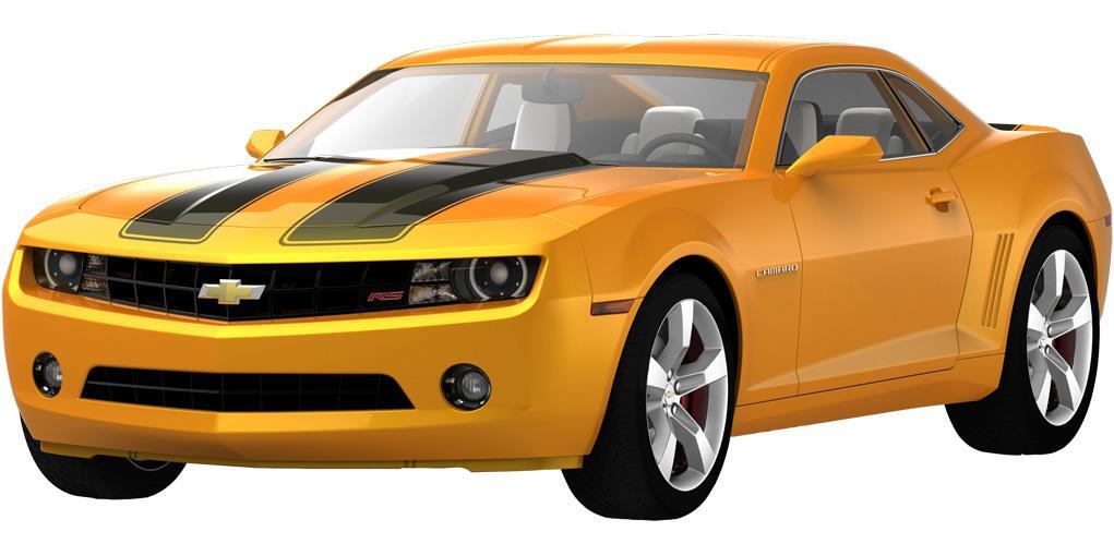 Yellow Chevrolet Camaro Decal Removable Graphic Wall Sticker Home Decor Art Car