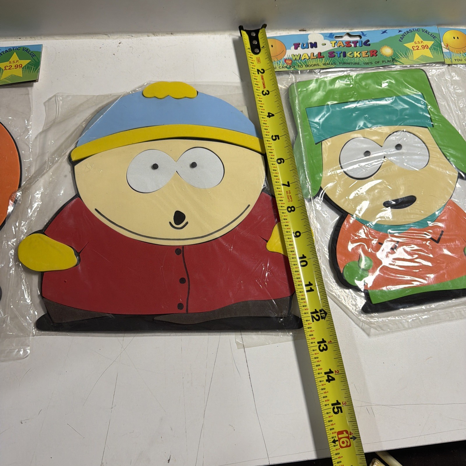 Vintage fun-tastic south park big interior wall stickers Kyle Cartman Stan Kenny