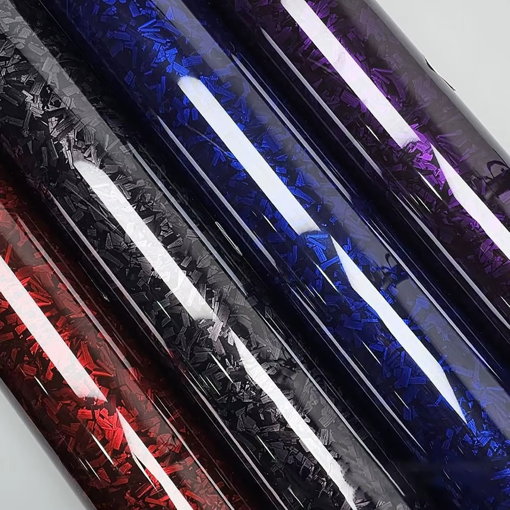 50X30Cm Carbon Fiber Vinyl Film 3D/6D Matte Effect High Gloss Motorcycle Body St