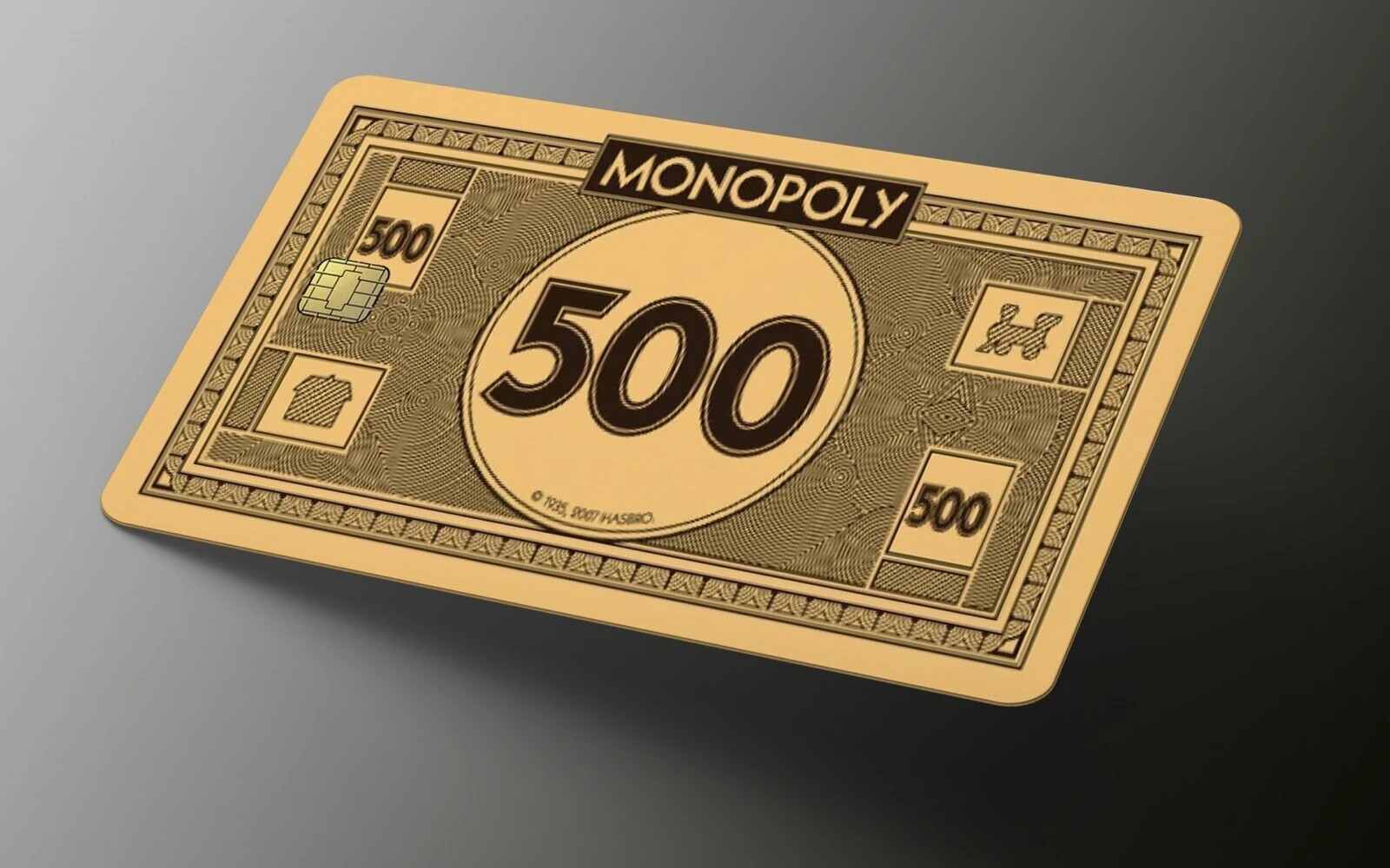 Card Skins (2-Pack) | Funny $500 Bill Sticker for Game Night