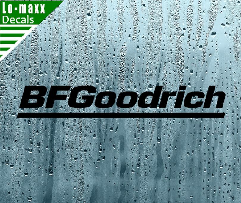 BF Goodrich Tires Graphic Design Superior Quality Die Cut Vinyl Decal