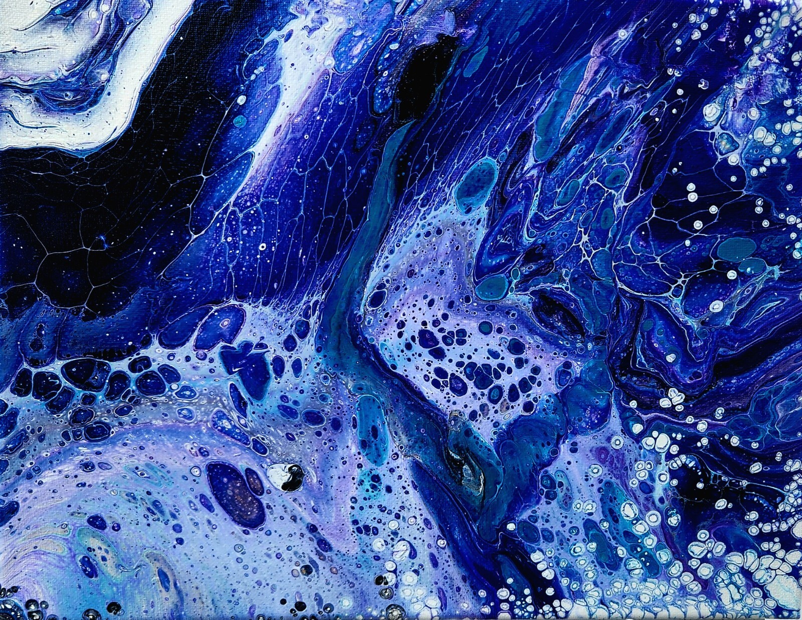 Modern Art Print of Original Acrylic Paintings, Wall decor, 5"x7"