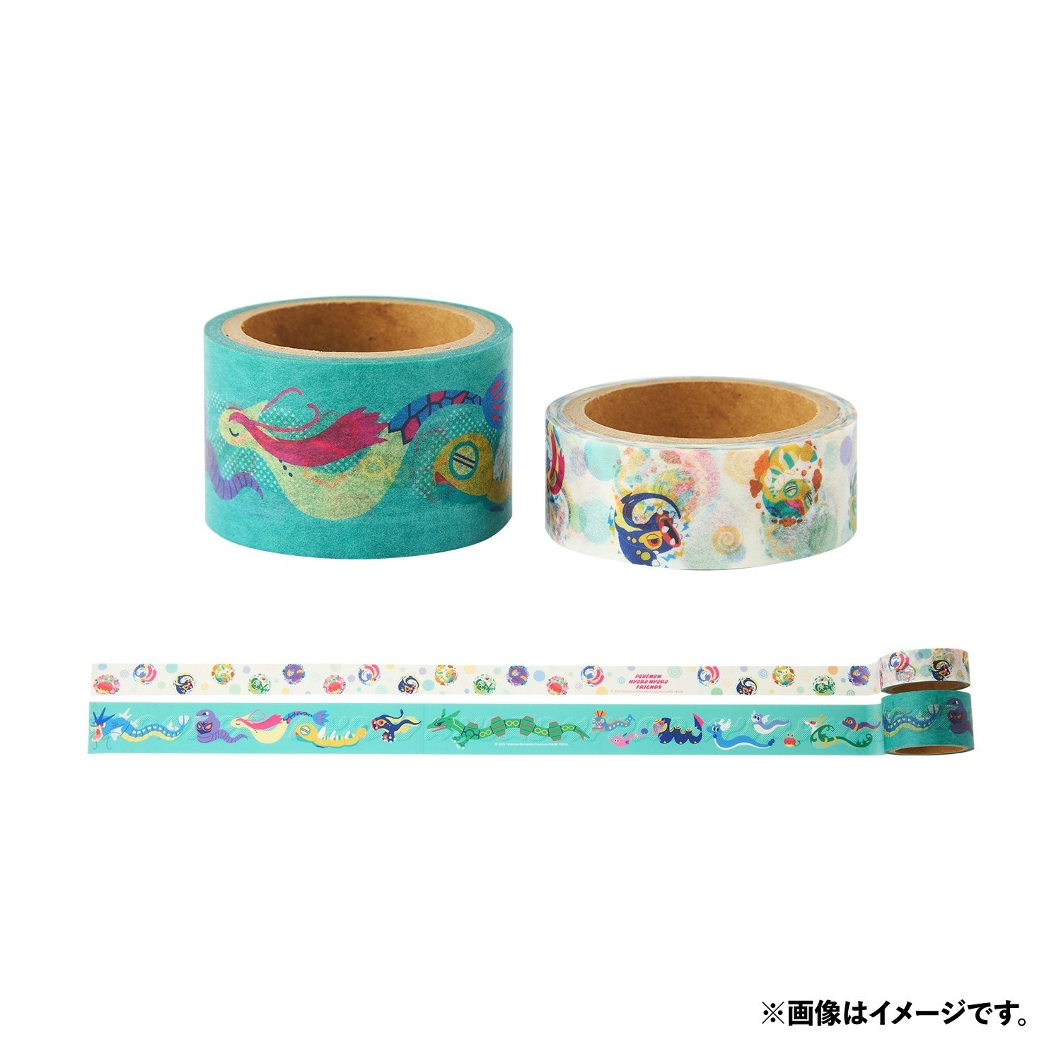 Pokemon Center Long Sticker Nyoro Nyoro Friends Masking Tape