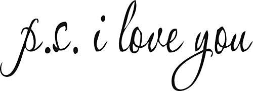 Home LOVE Wall Decals Quote Vinyl Wall Stickers Art Scripture Bedroom Decor