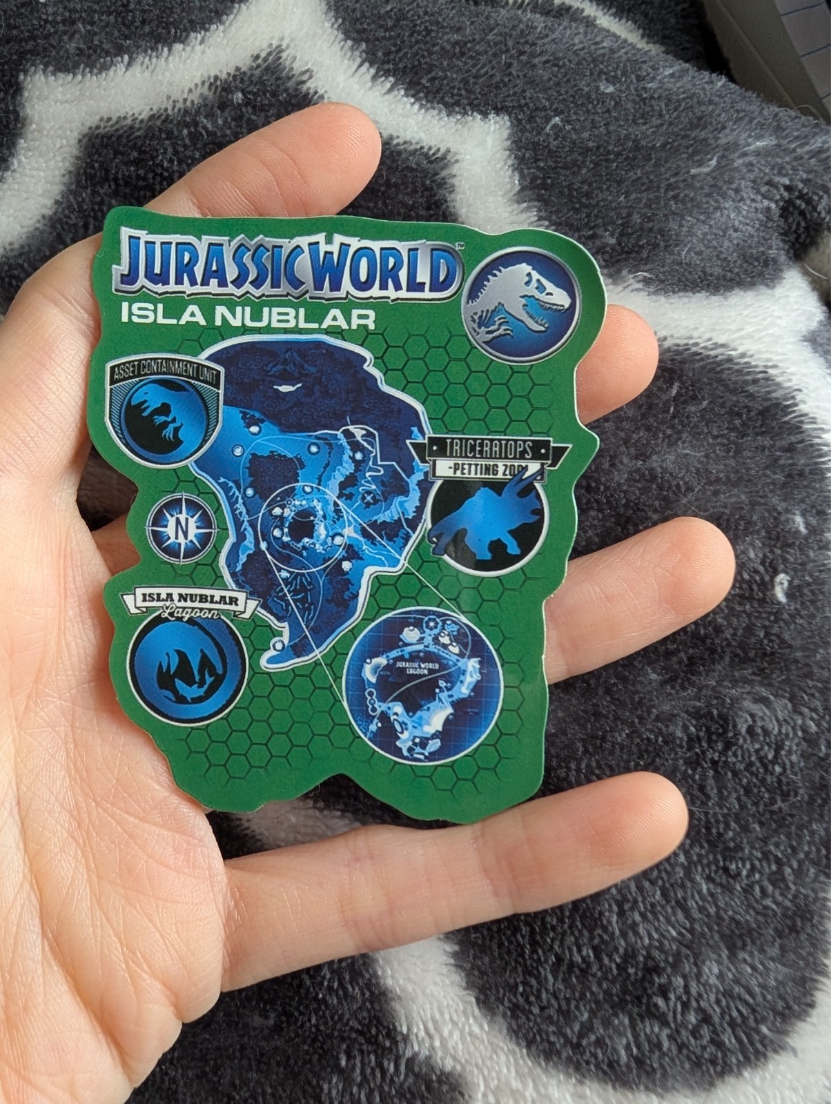 Jurassic Park Dinosaur Sticker Vinyl Decal | T-Rex Movie Film Fan Art