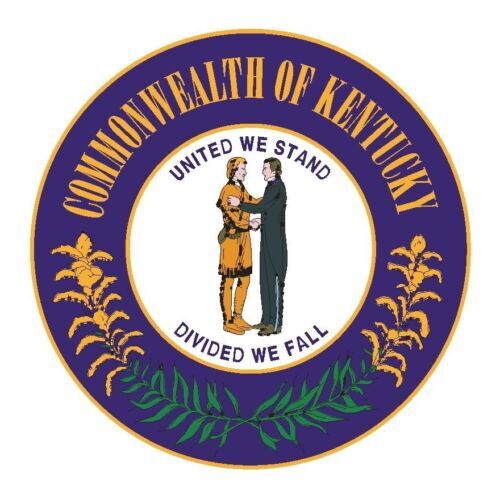 Kentucky State Seal Sticker Decal R536