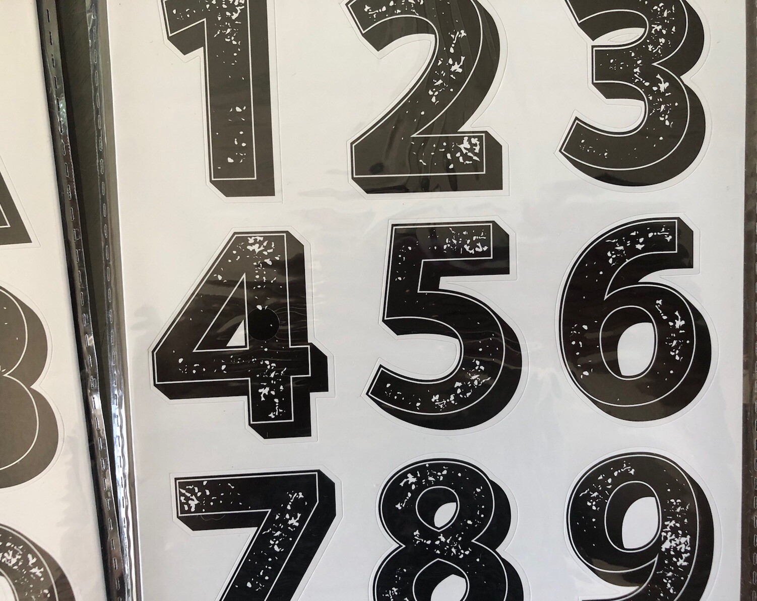 Lot Of 3 Pack Royal Brites Project Letters 2" With Number & Punctuation ( Black)