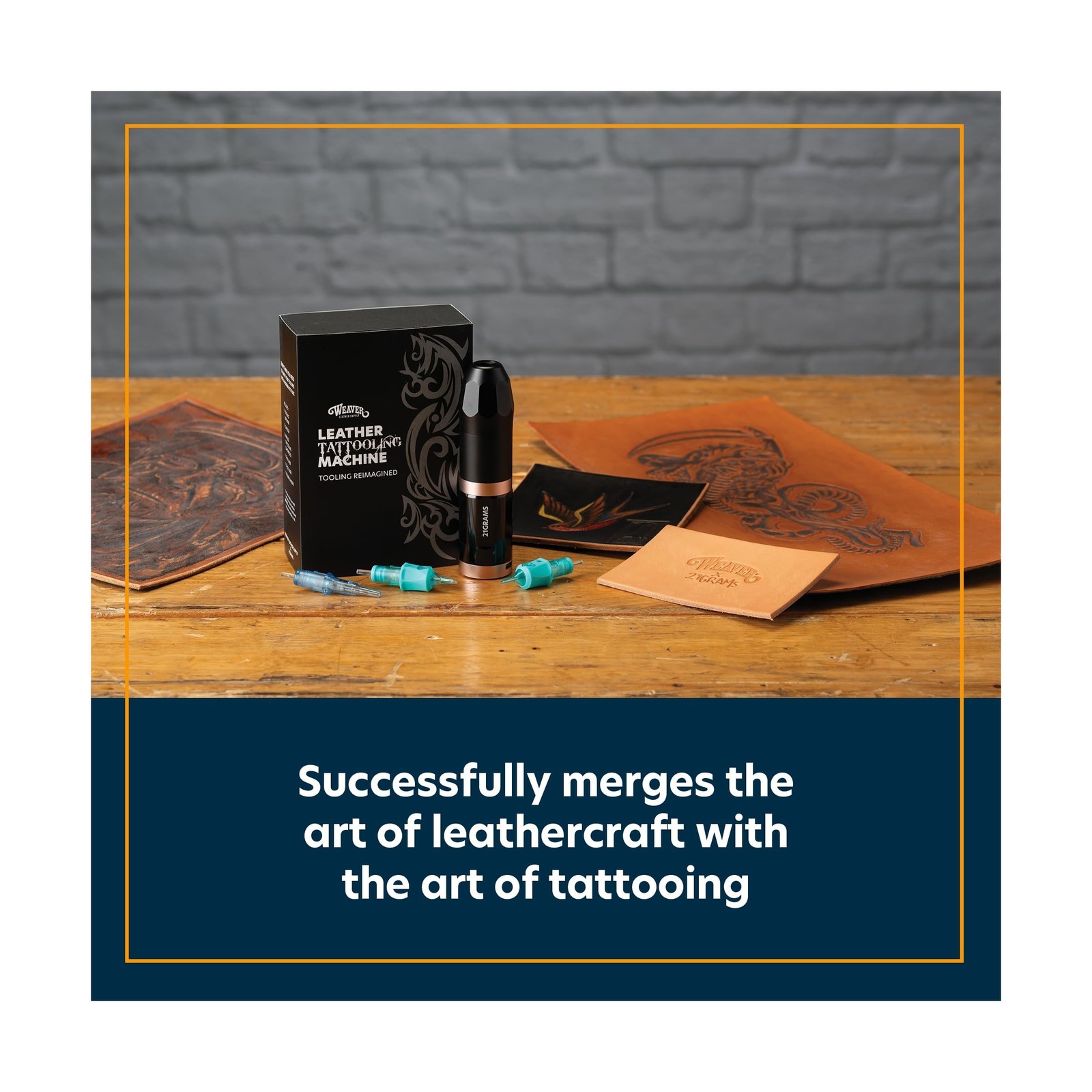 Weaver Leather Supply Tattooling™ Leather Embosser, Wireless Low Vibration