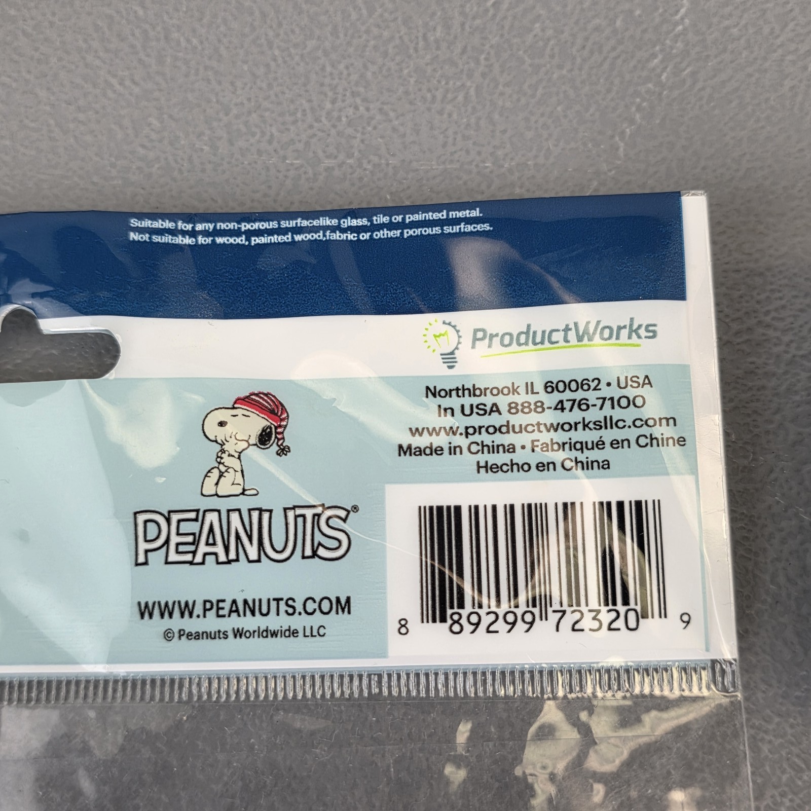 Peanuts Charlie Brown Christmas Window Clings Set of 2 Holiday Decor Reusable