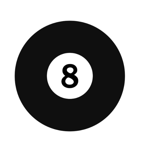8 Ball Vinyl Decal Sticker Car Truck Window Laptop Bumper Billiard Pool