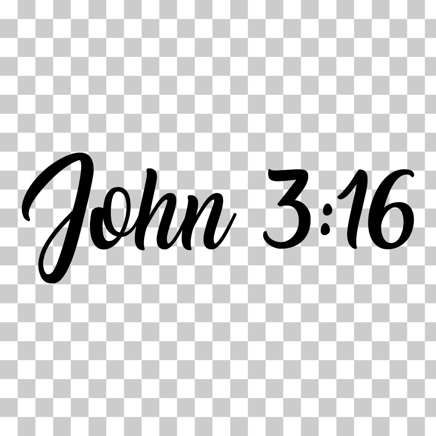 John 3:16 Christian Bible God Cross Religious Custom Vinyl Sticker / Decal