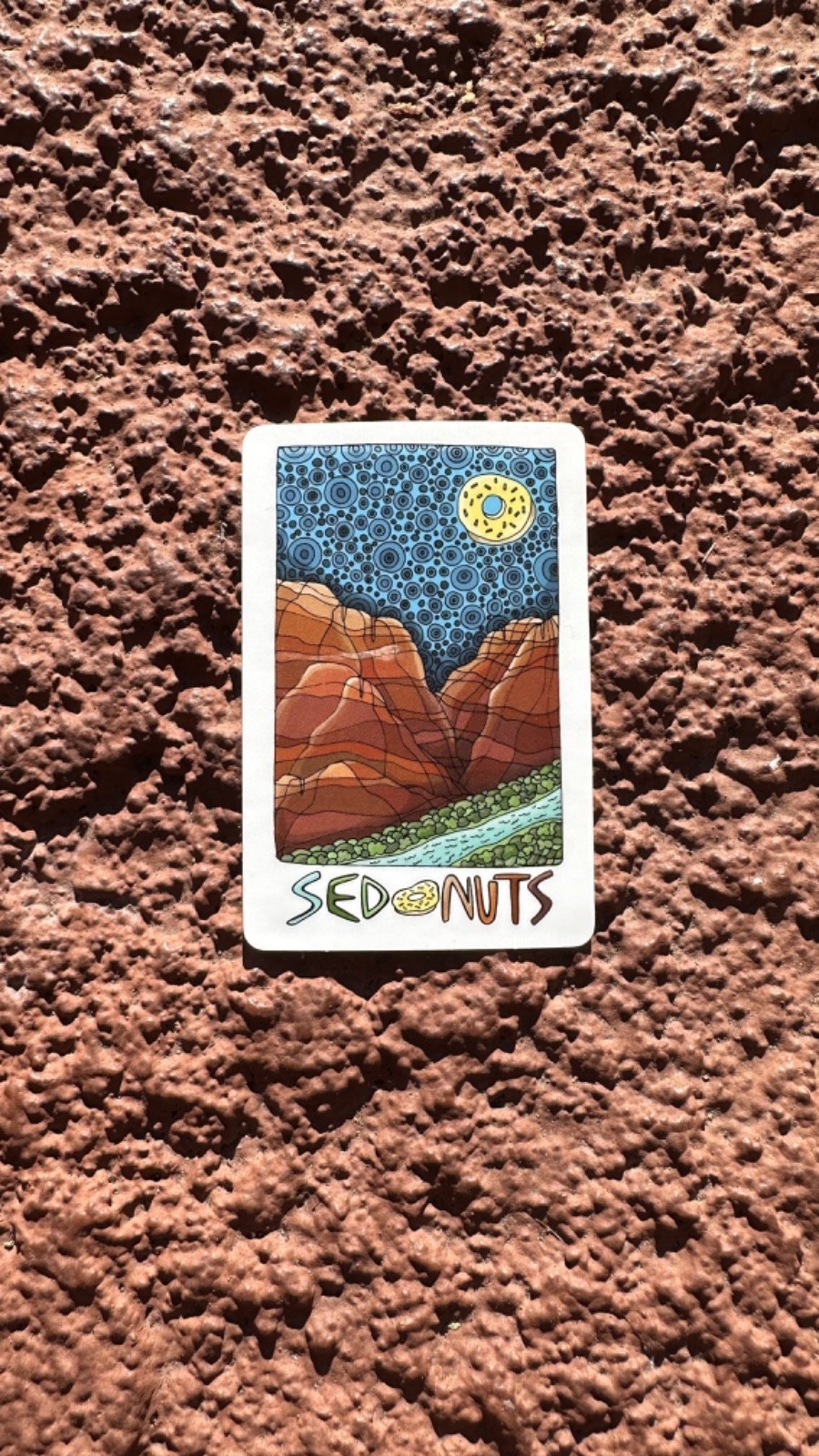 Exclusive Sedonuts and Coffee Stickers SEDONA ARIZONA