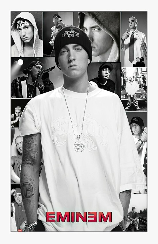 The Slim Shady Eminem Graphic Music Wall Decal Poster Removable Adhesive Backing