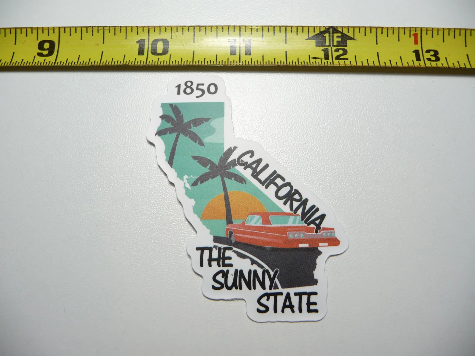CALIFORNIA SMALL STICKER DECAL STATE PRIDE BIRTH TRAVEL VACATION TRIP USA