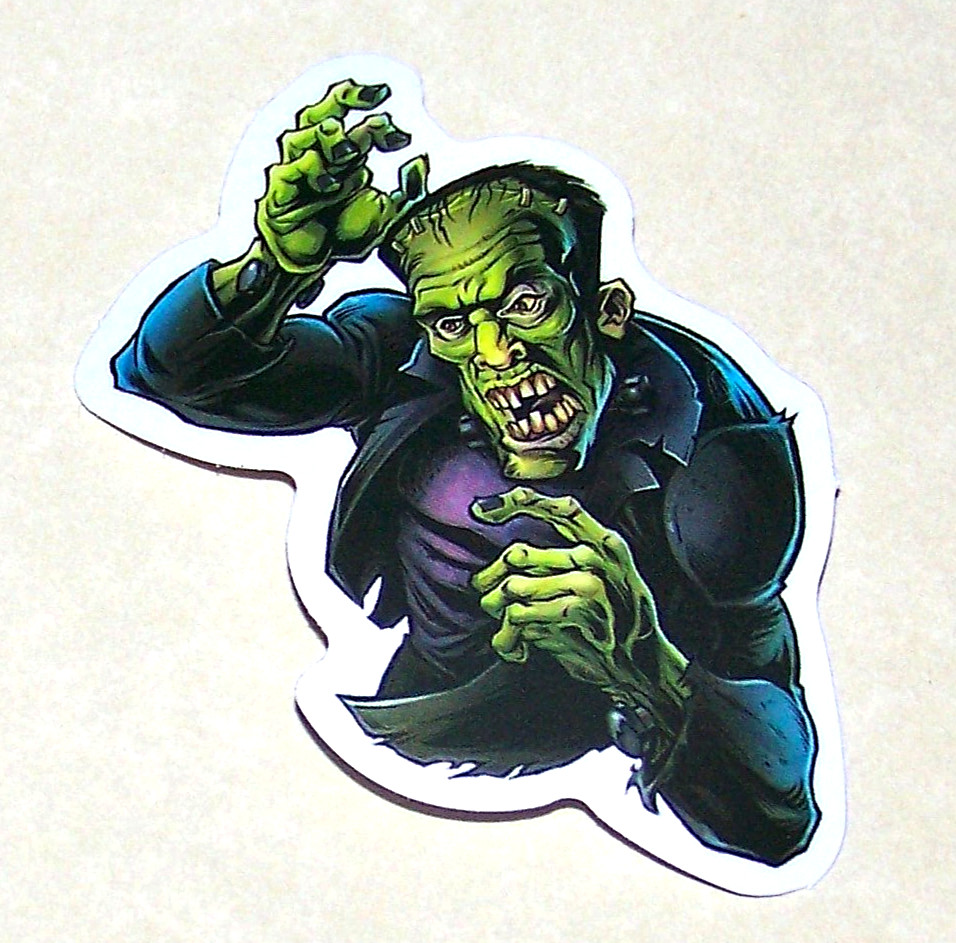 FRANKENSTEIN Cut Sticker Decal Monster Movie Horror Film Frankenstein
