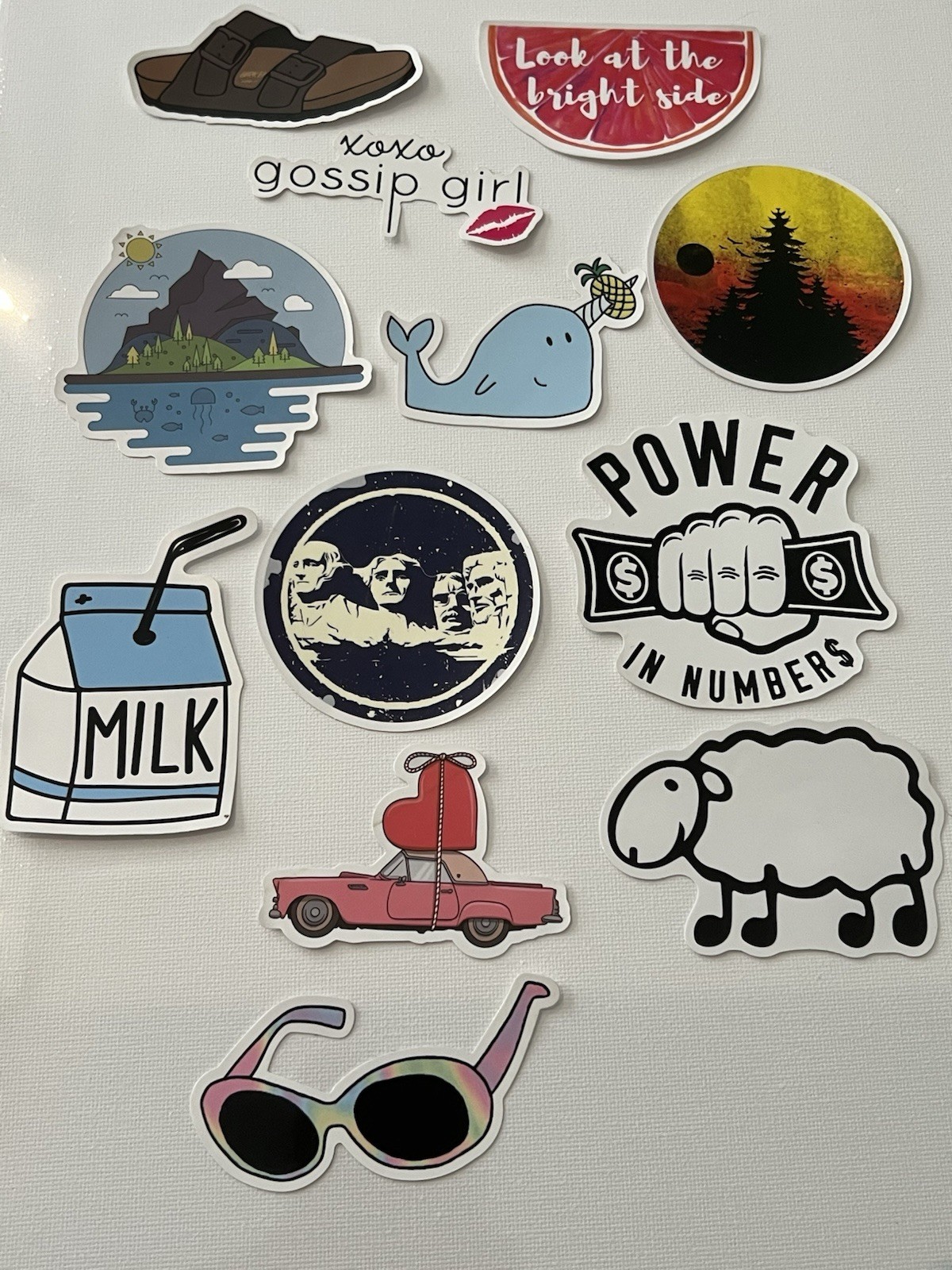 Vinyl Sticker Lot Multicolor Water Resistant Animals Nature Disney Inspirational